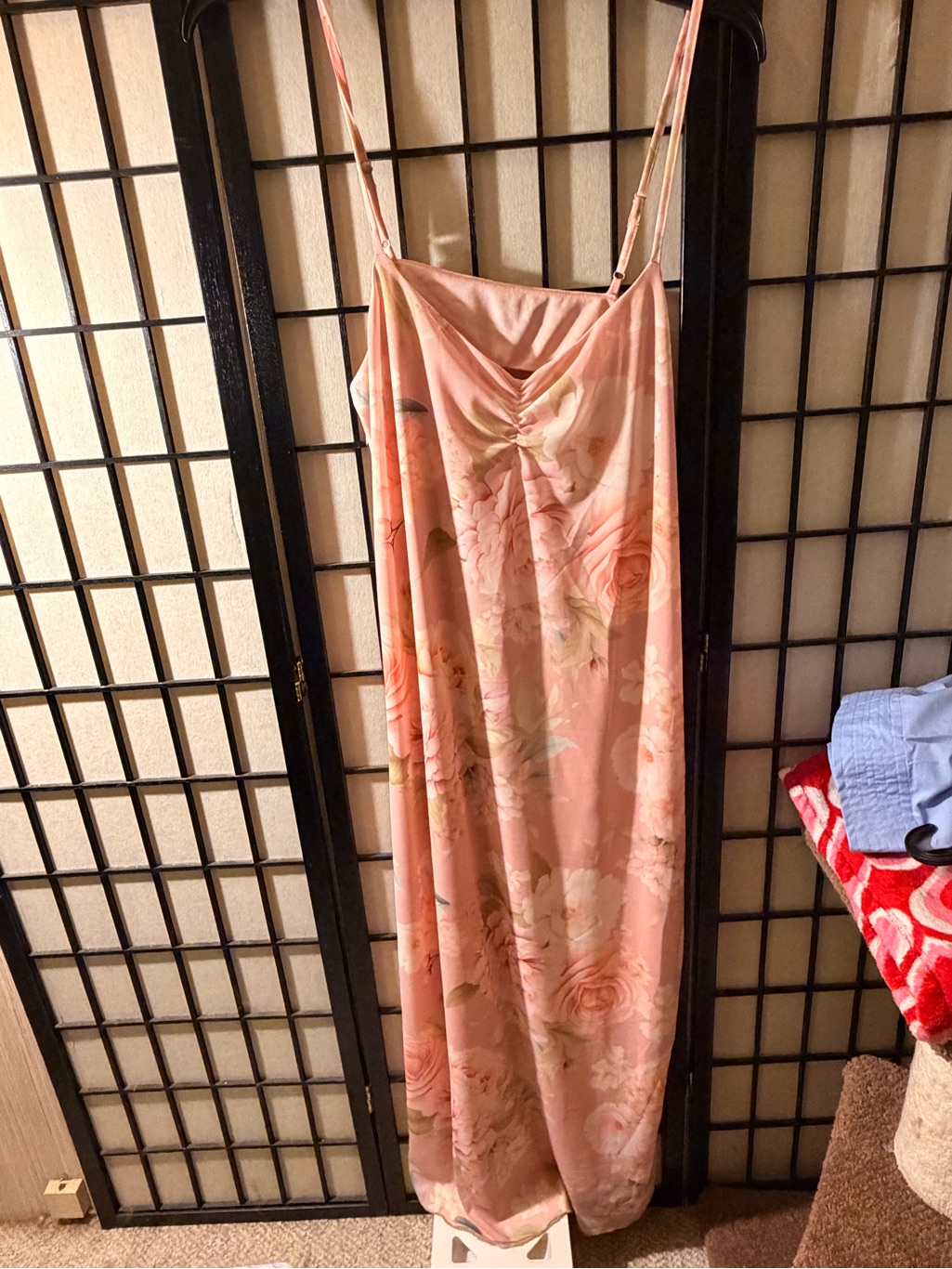 Steve Madden Pink Floral Slip Dress